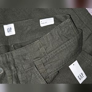 High waisted tie belt Gap pants